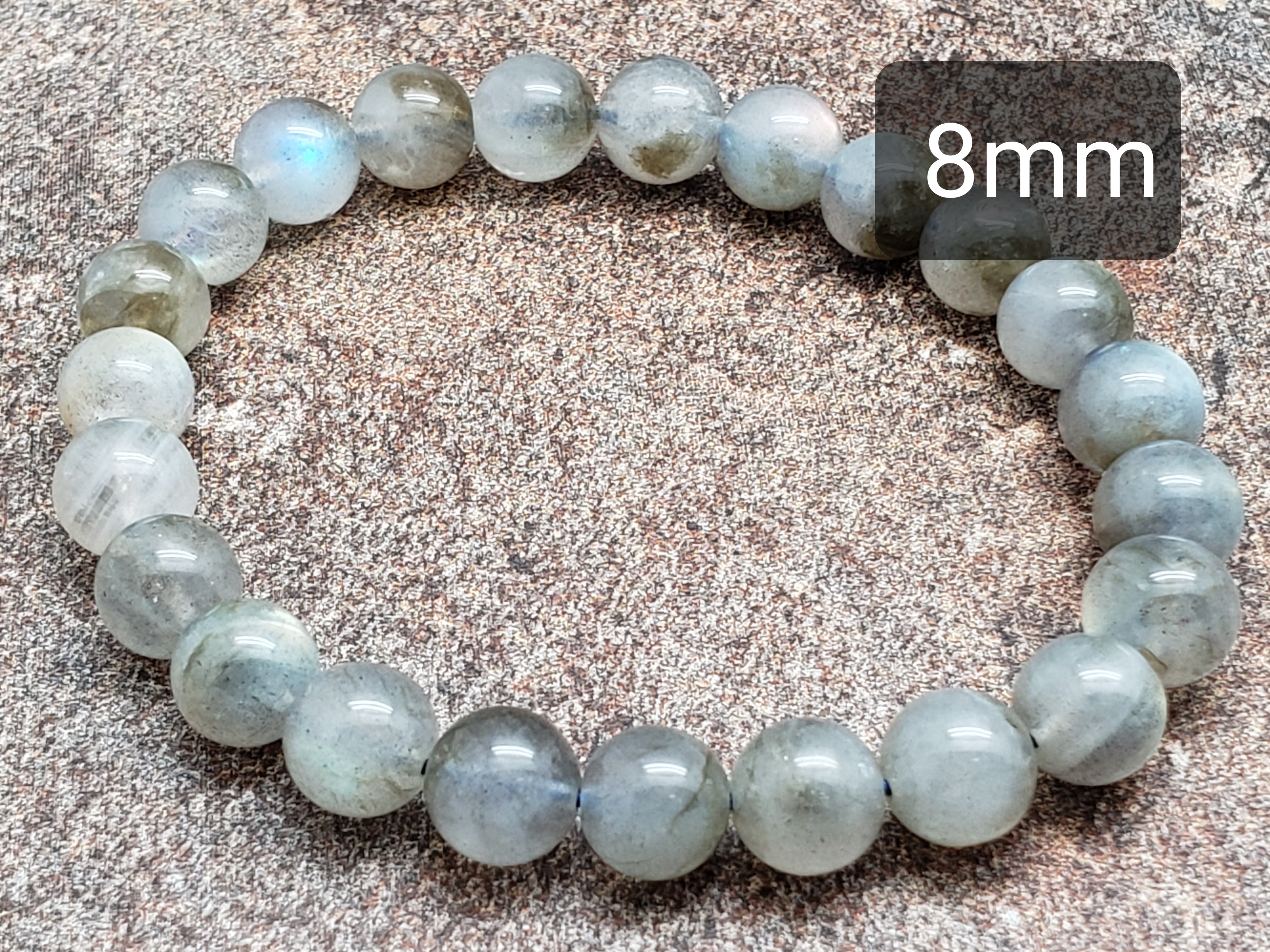 Count of 5 Labradorite Bracelets, A Grade, 7 inch