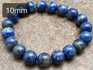 Count of 5 Lapis Lazuli Bracelets, 7 inch